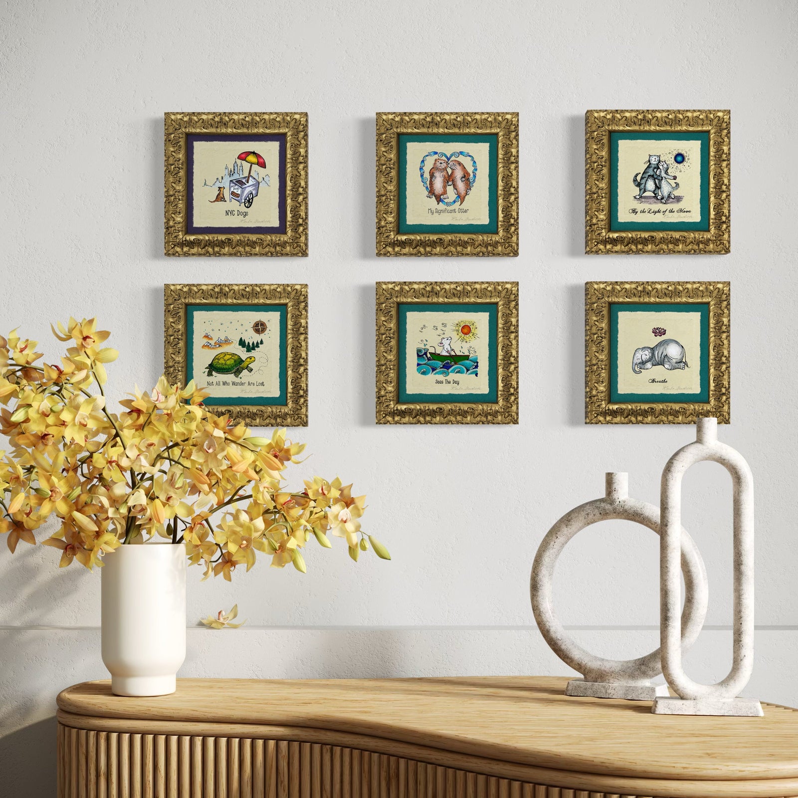 For Animal Lovers — Art that celebrates our furry, feathered, and finned friends