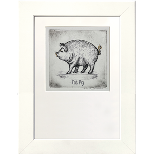 Fat Pig (Black & White)