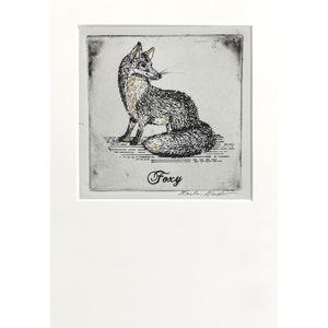 Foxy (Black & White)