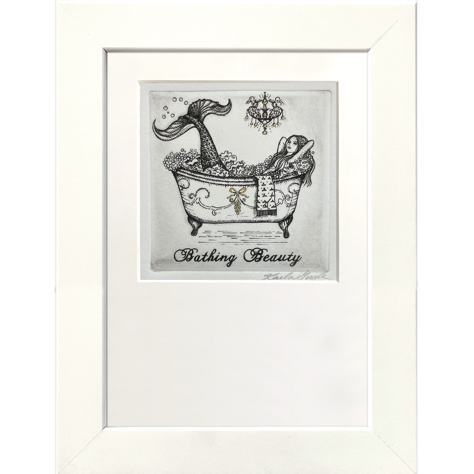 Bathing Beauty (Black & White)