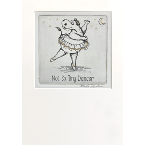Not So Tiny Dancer (Black & White)