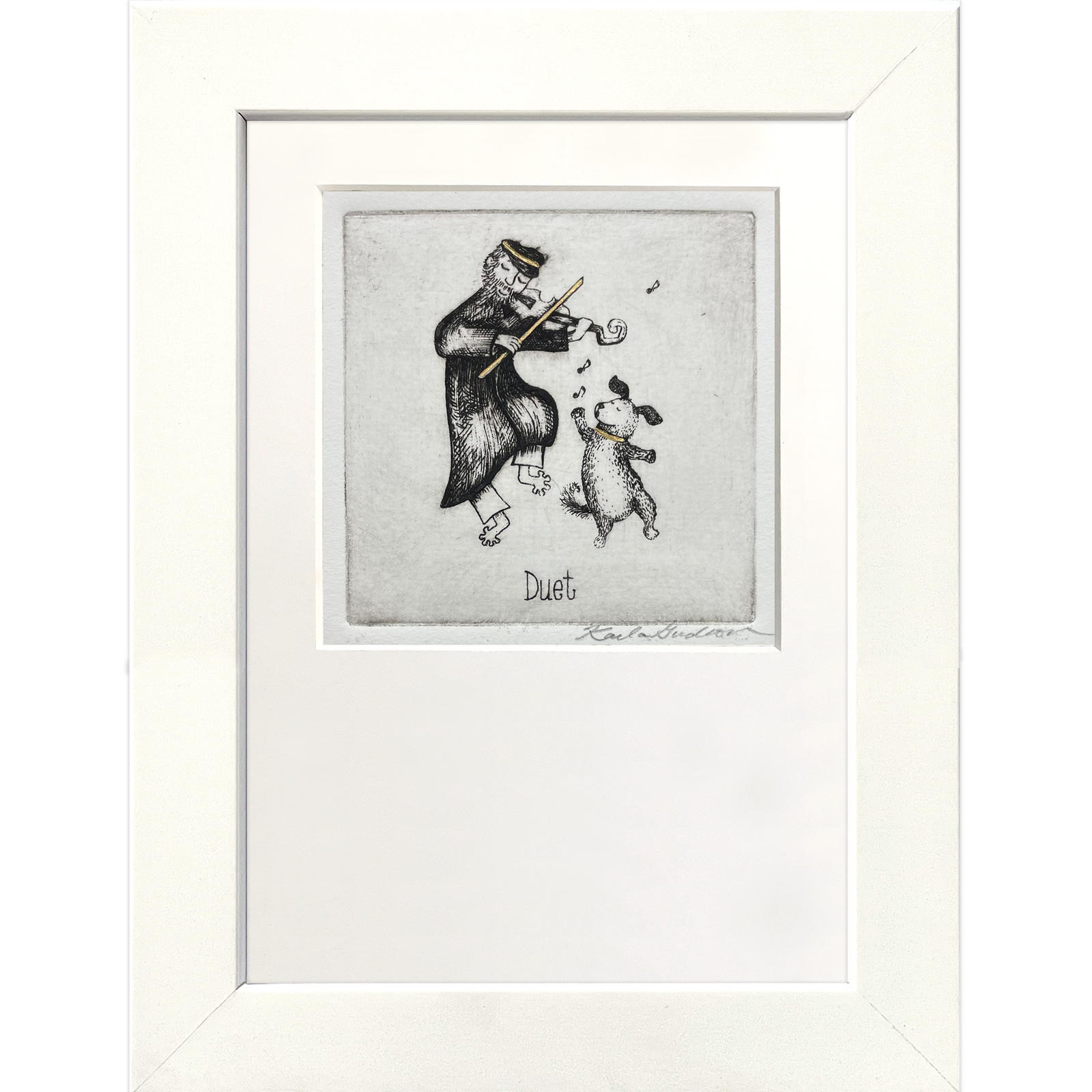 Duet (Black & White)