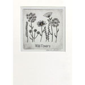 Wild Flowers (Black & White)