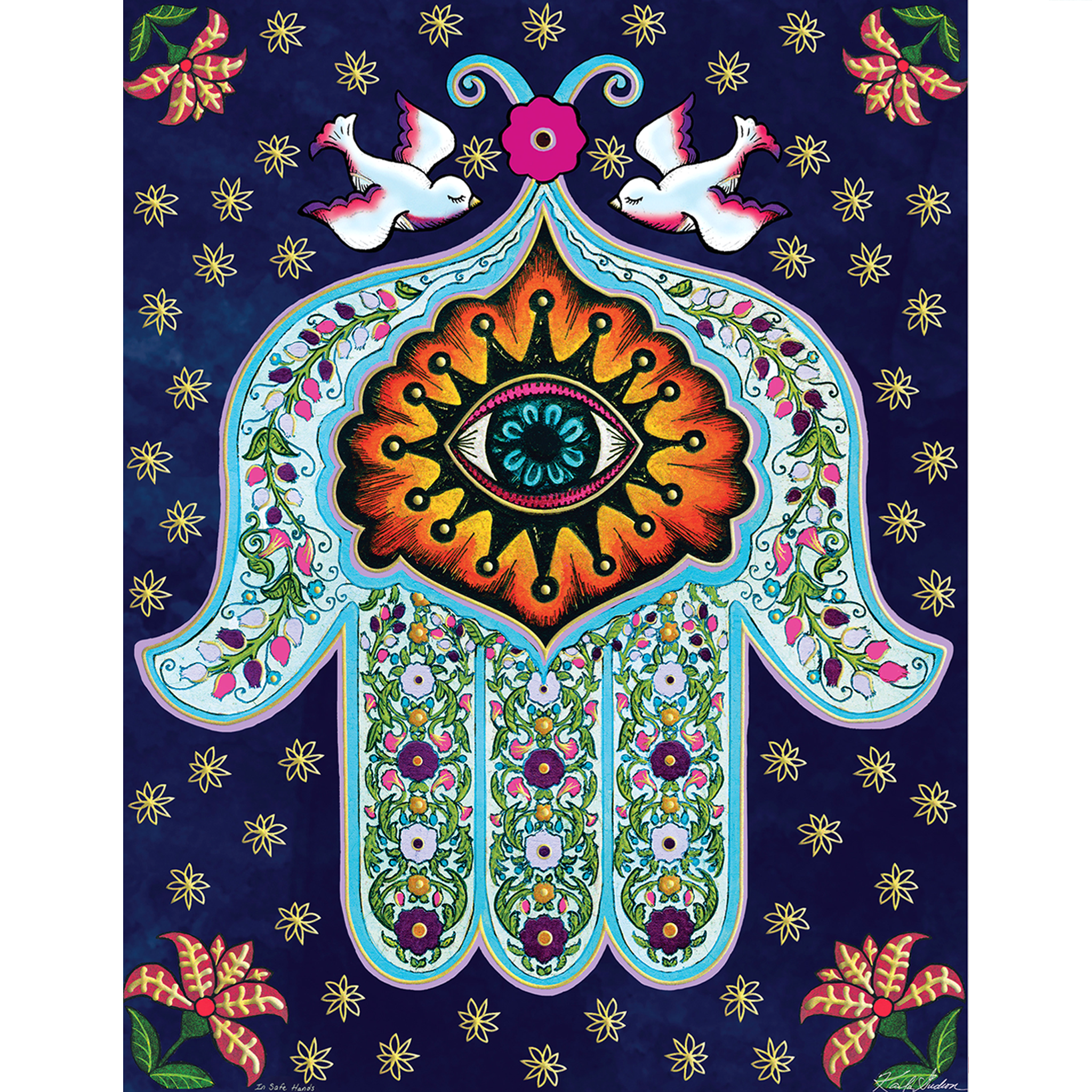 In Safe Hands Fine Art Print