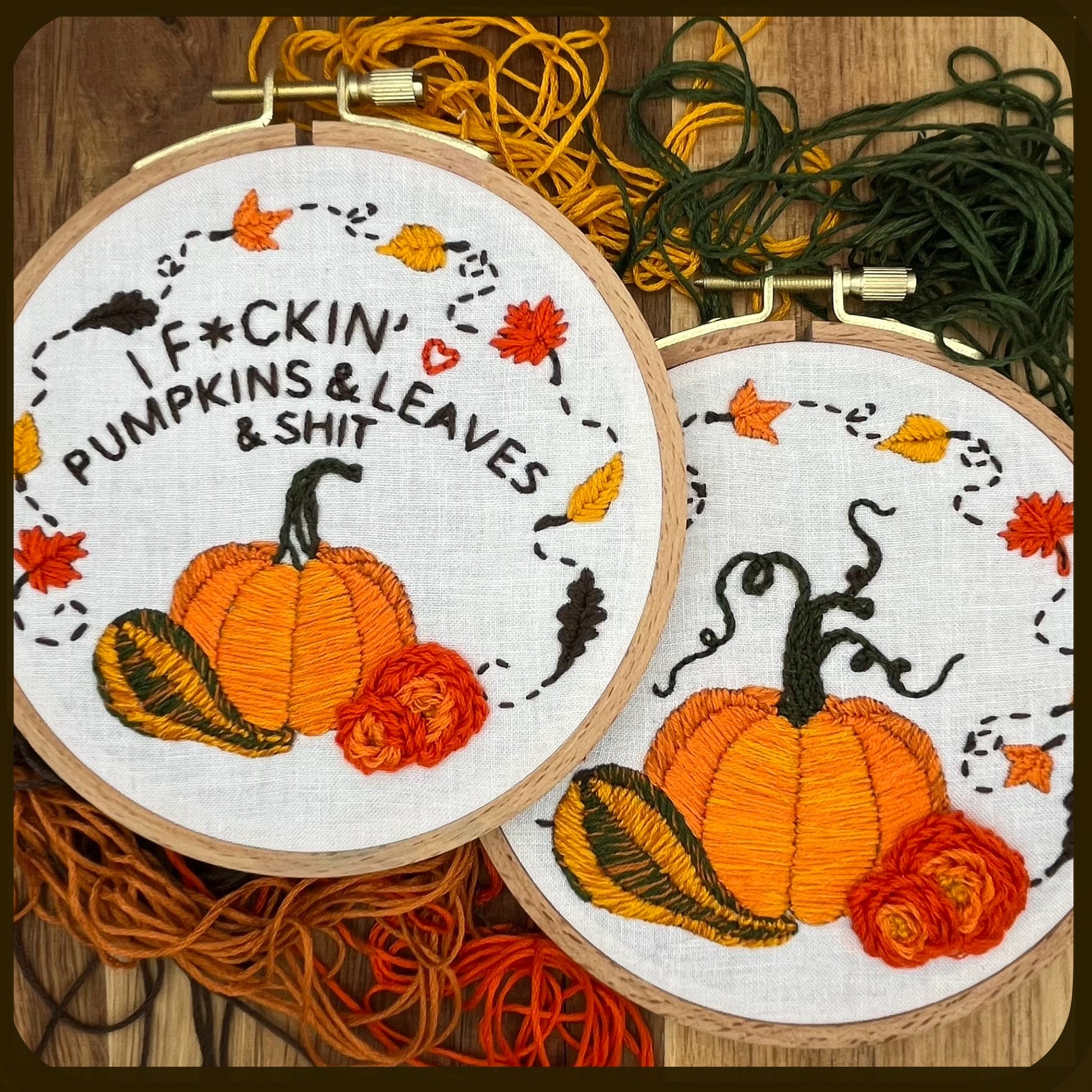 Autumn Visions Embroidery Workshop- Thursday 10/5 6:30-8:30pm