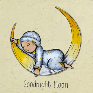 Goodnight Moon - Baby in White