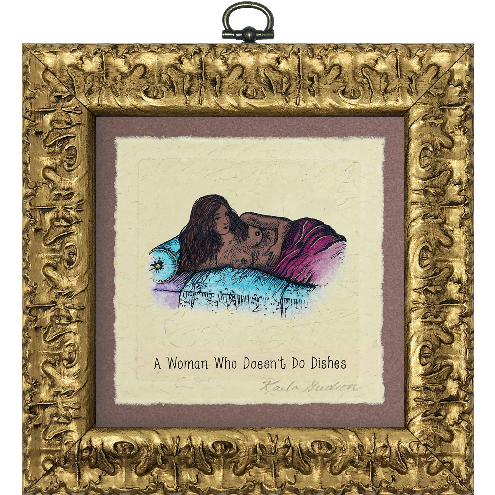 A Woman Who Doesn't Do Dishes