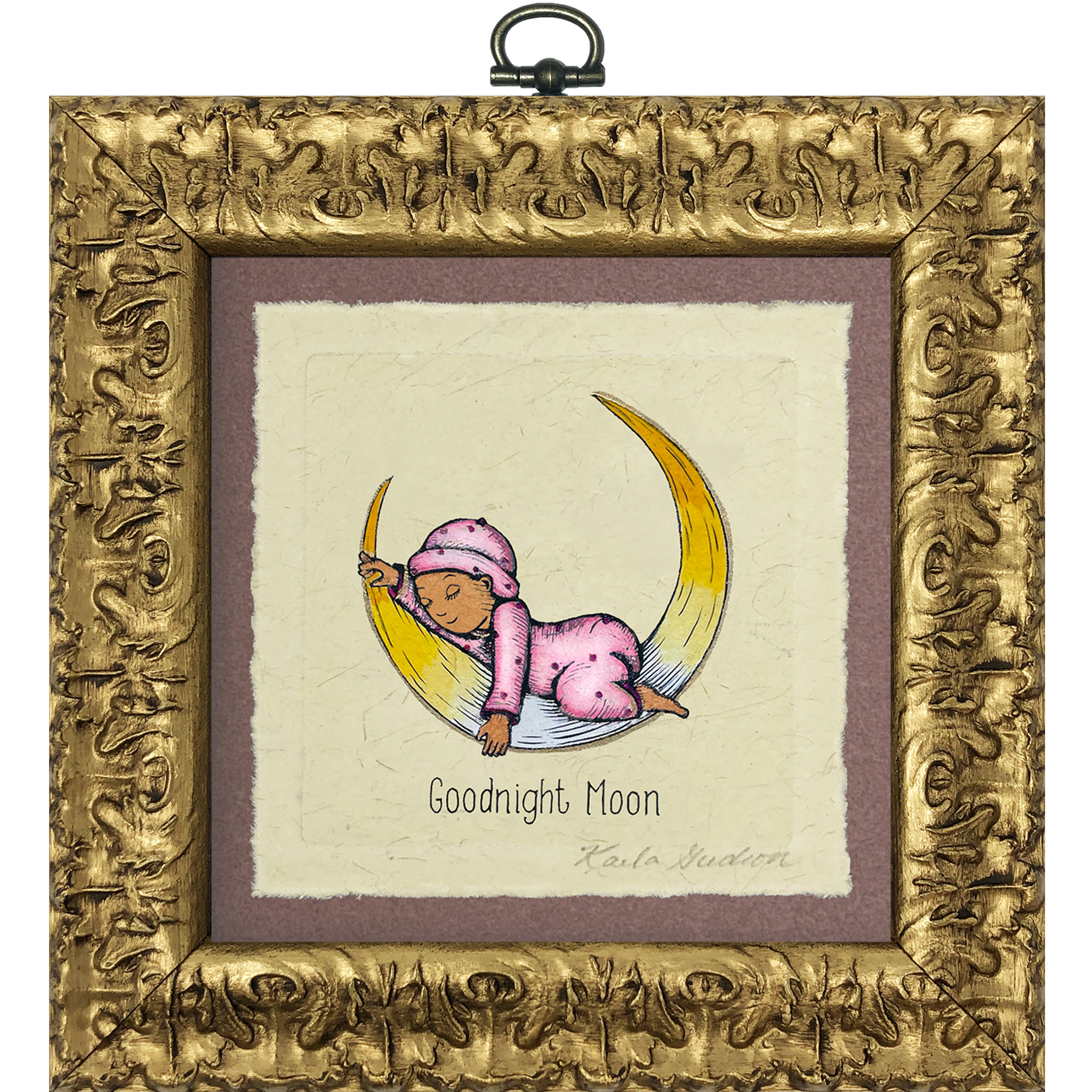 Goodnight Moon - Baby in Pink