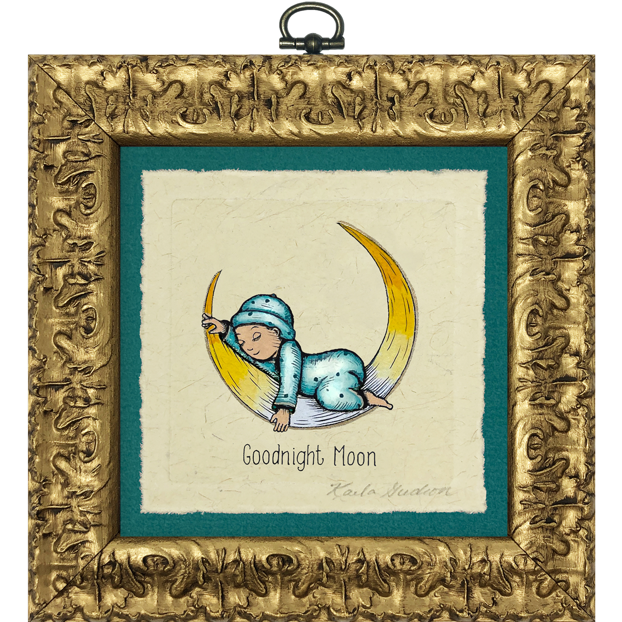 Goodnight Moon - Baby in Blue