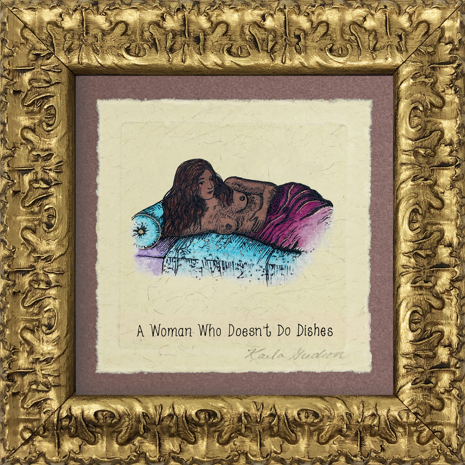 A Woman Who Doesn't Do Dishes