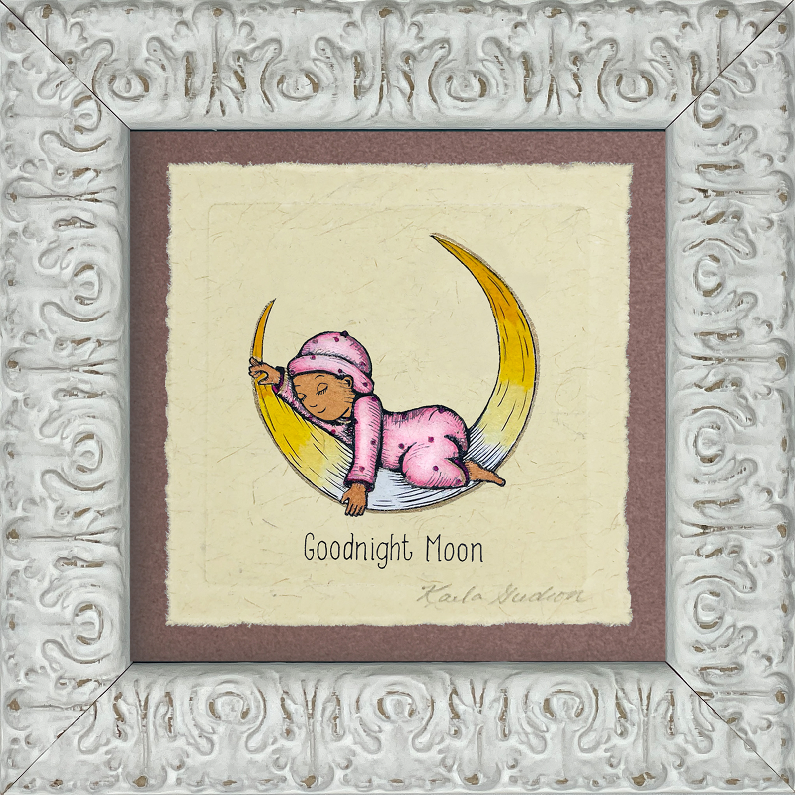 Goodnight Moon - Baby in Pink