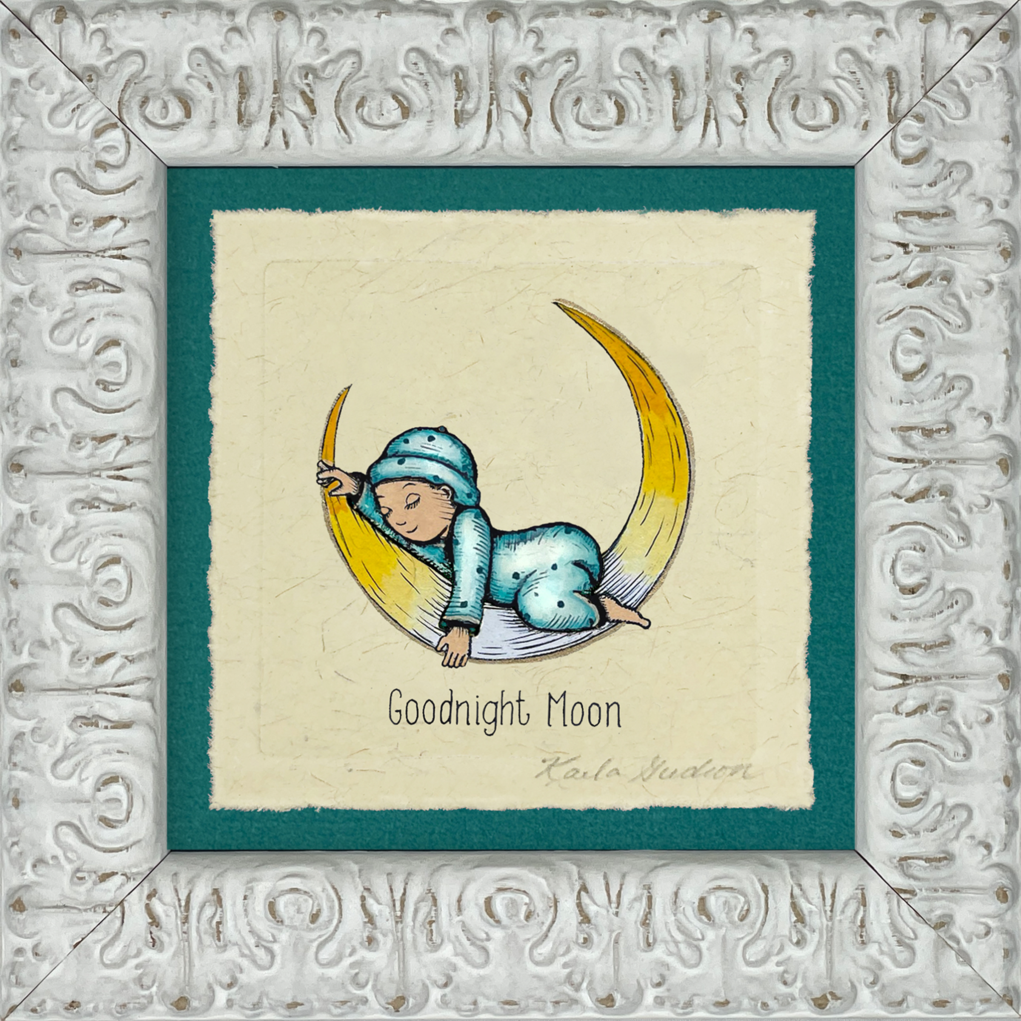 Goodnight Moon - Baby in Blue