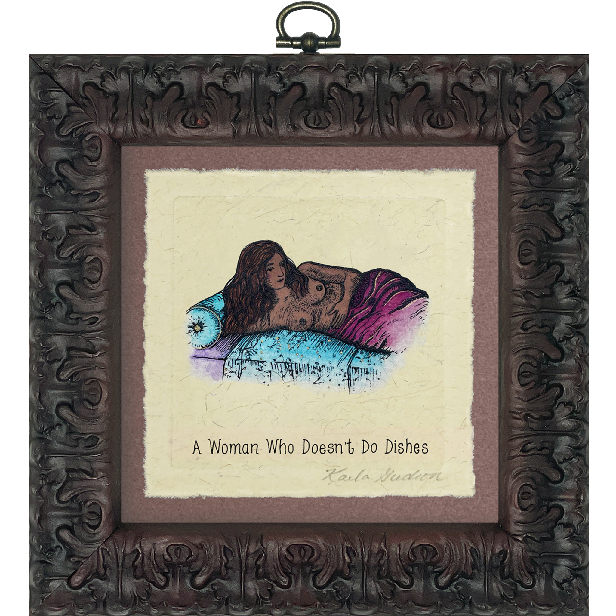 A Woman Who Doesn't Do Dishes