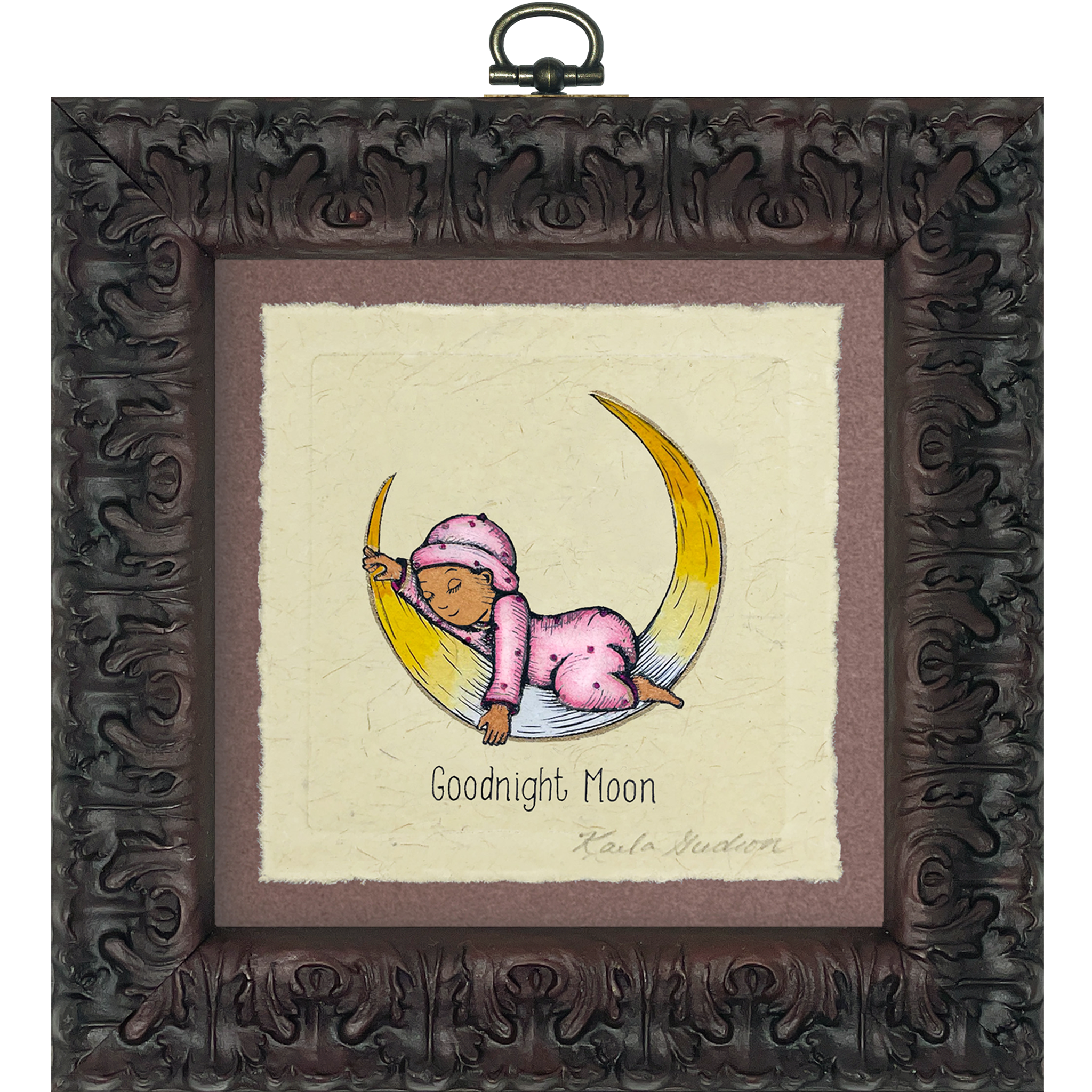 Goodnight Moon - Baby in Pink