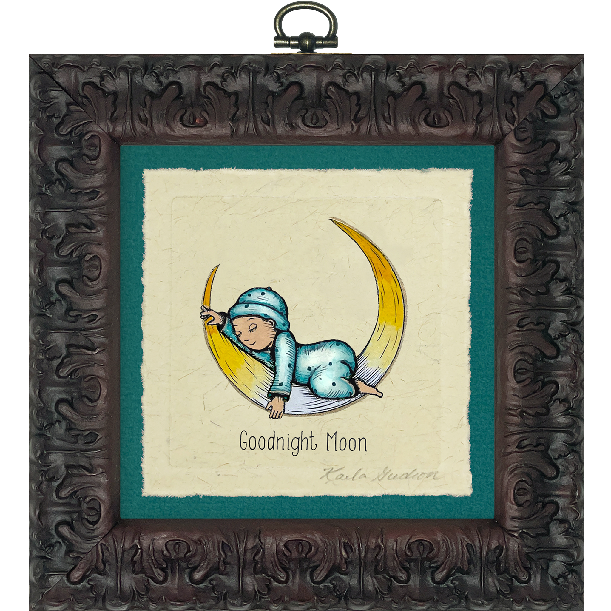 Goodnight Moon - Baby in Blue