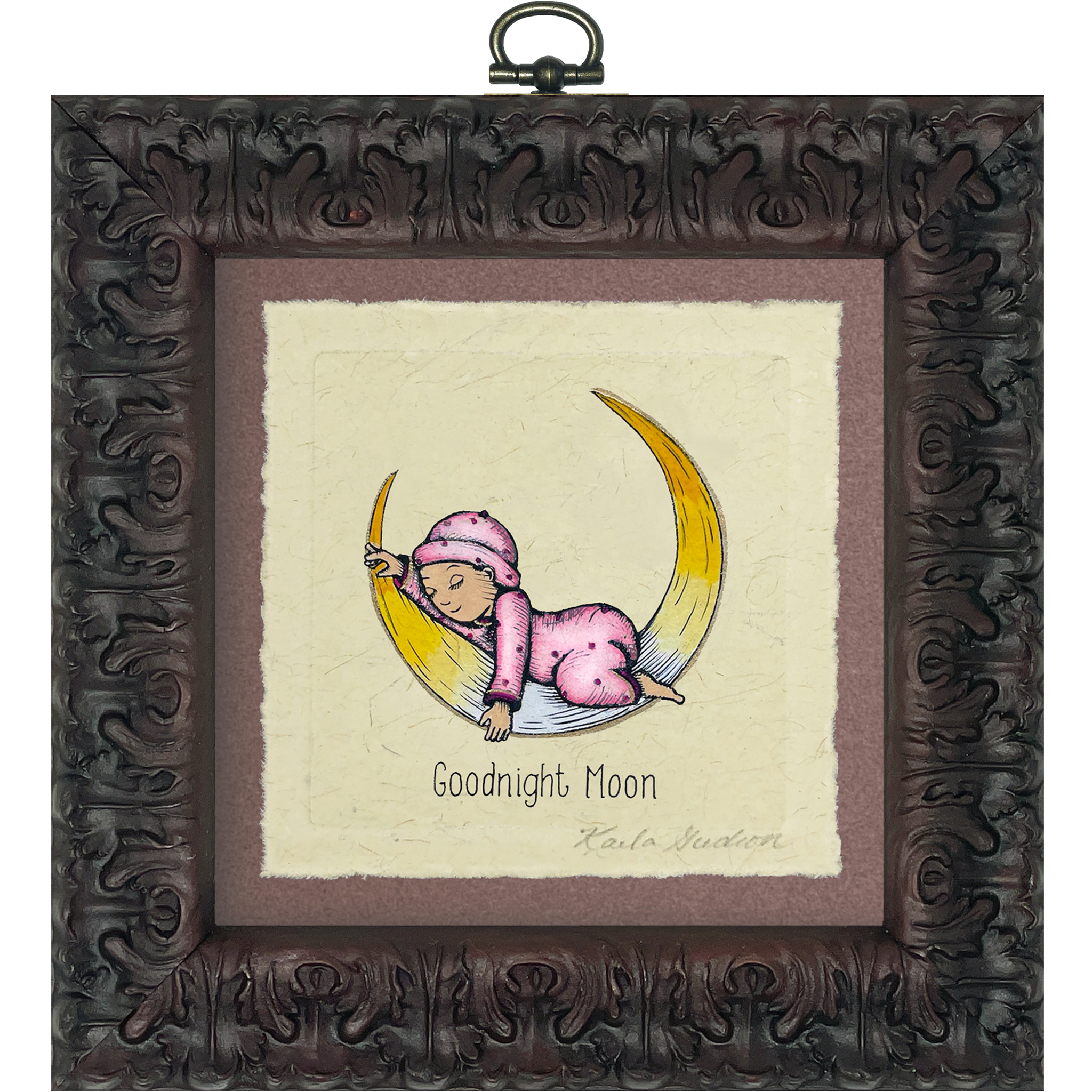 Goodnight Moon - Baby in Pink