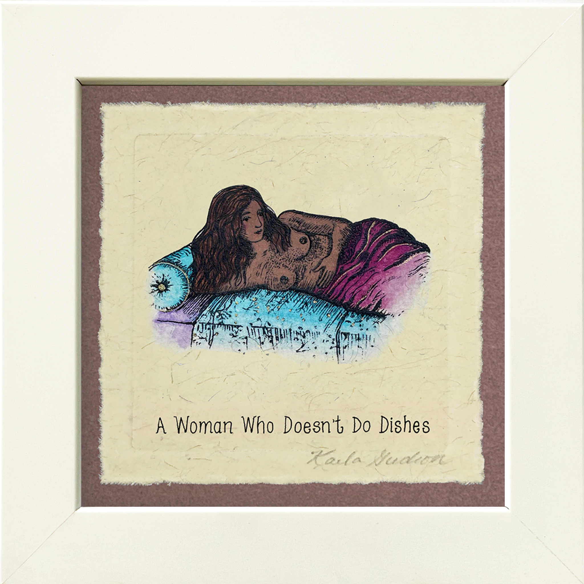 A Woman Who Doesn't Do Dishes