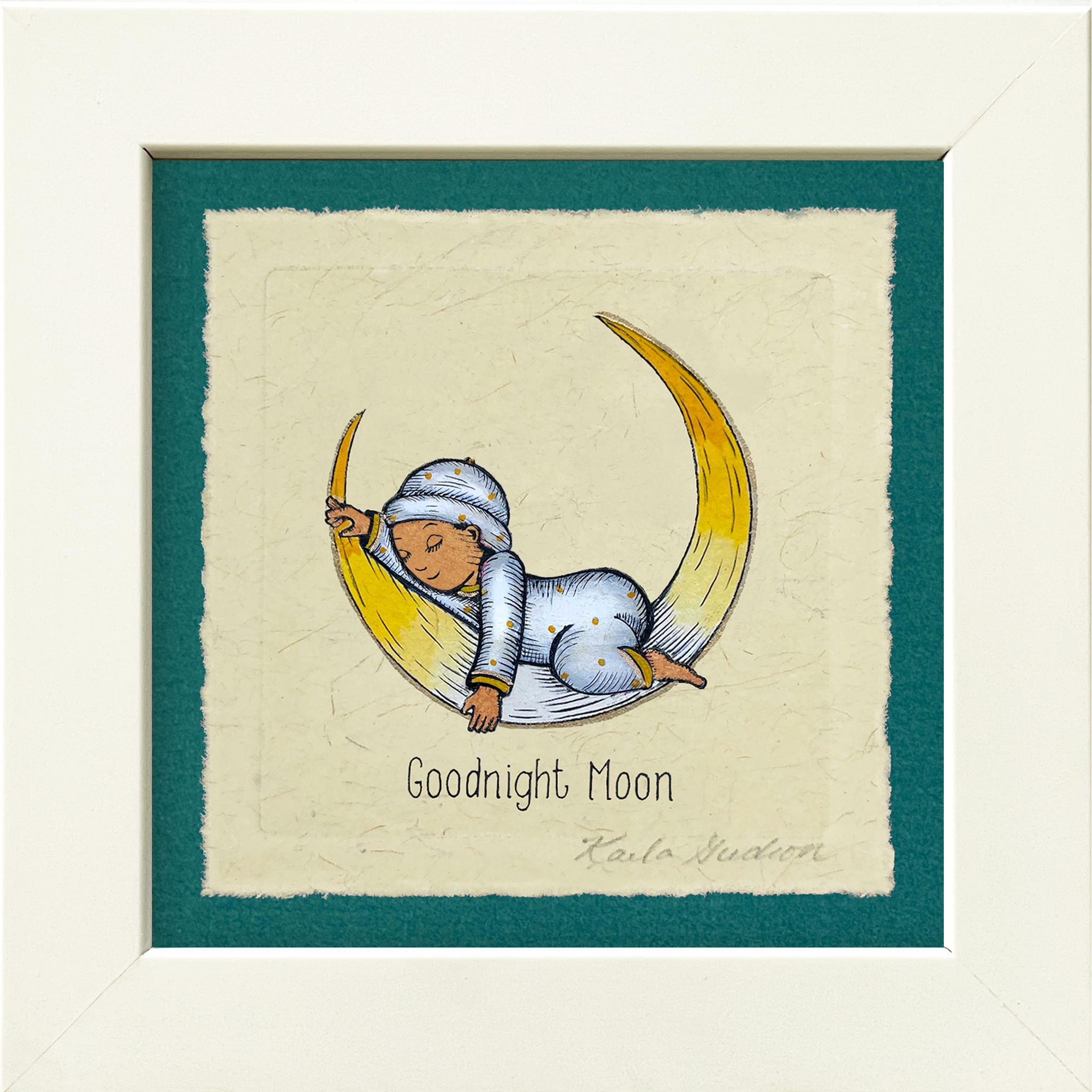 Goodnight Moon - Baby in White