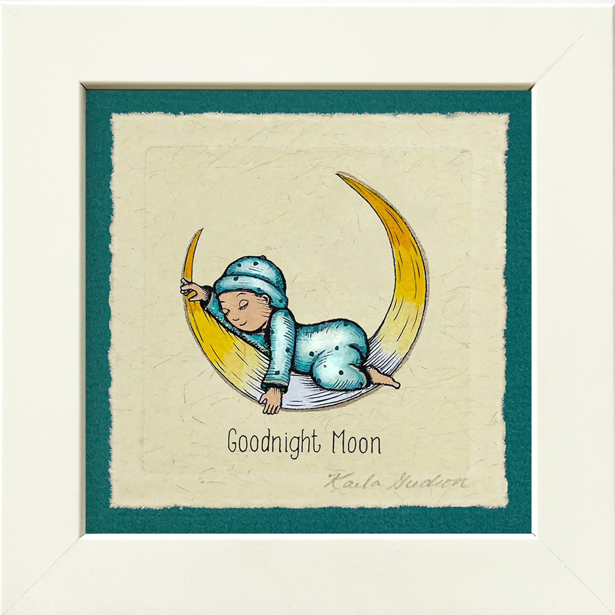 Goodnight Moon - Baby in Blue