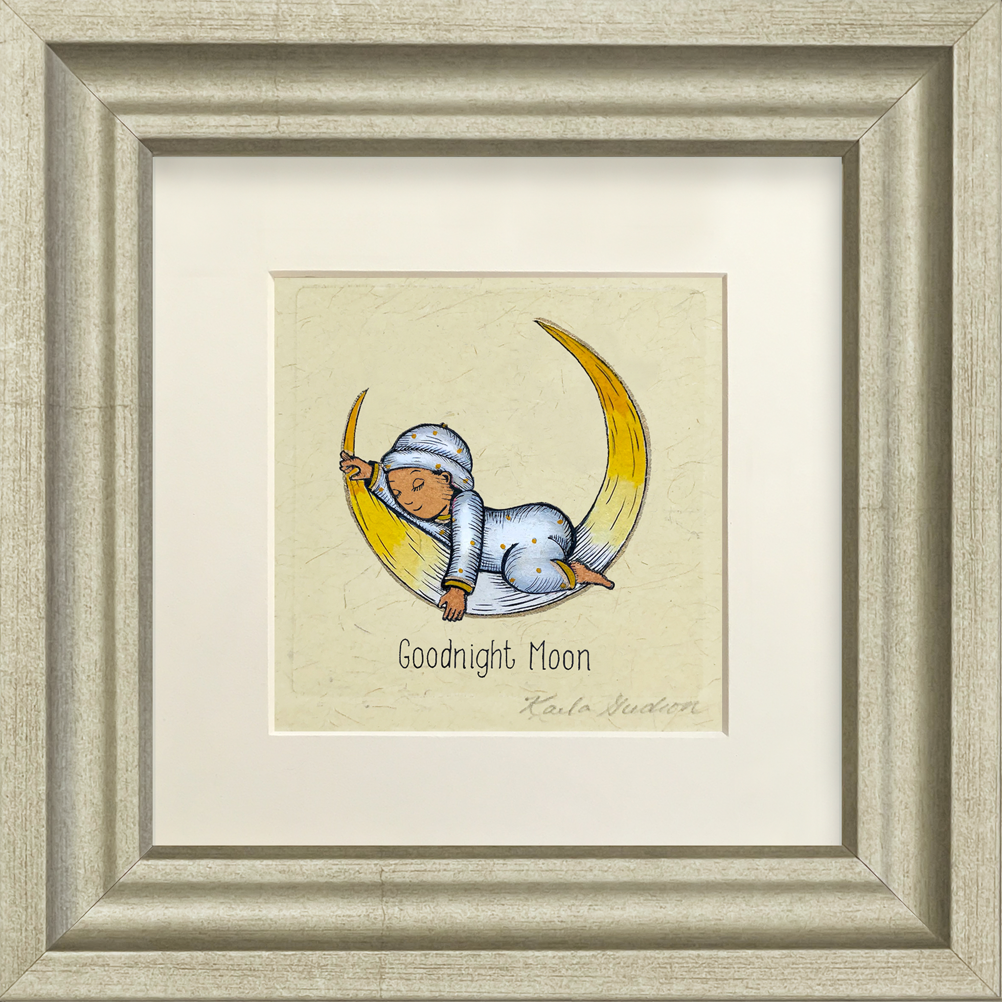 Goodnight Moon - Baby in White