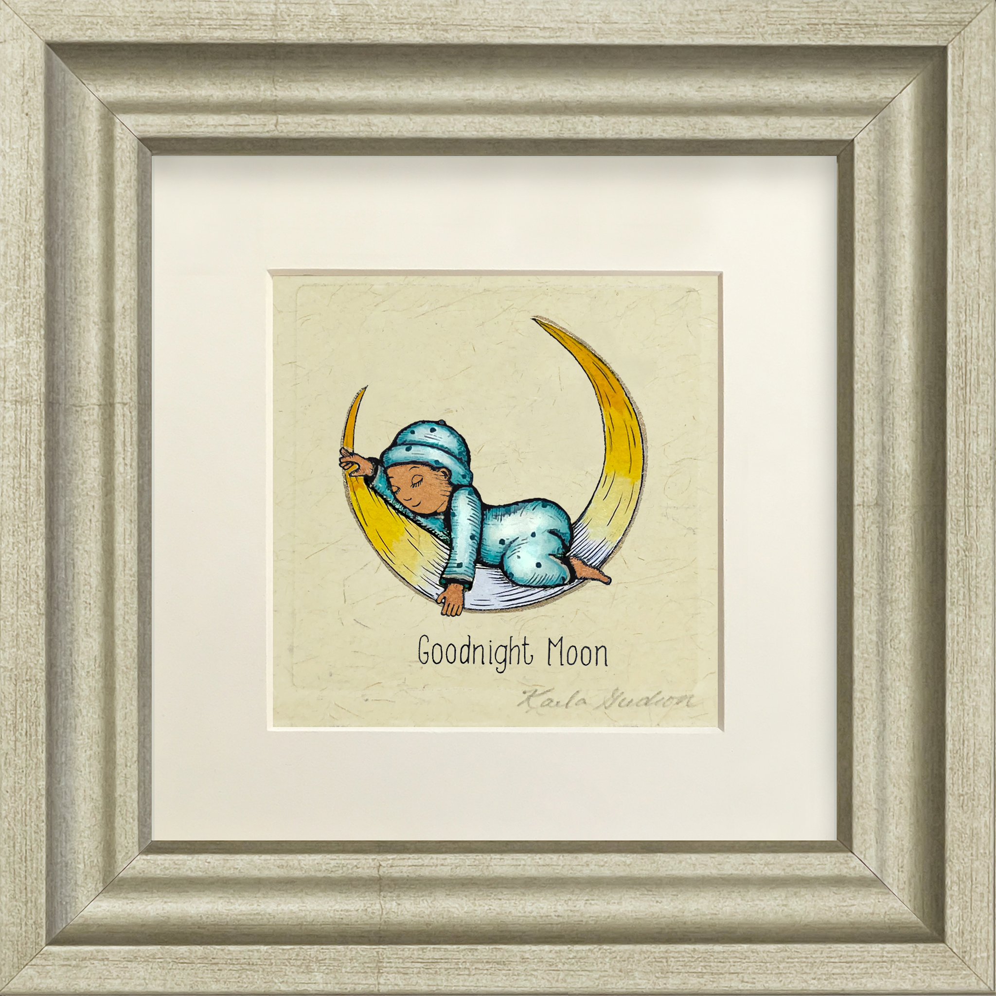 Goodnight Moon - Baby in Blue