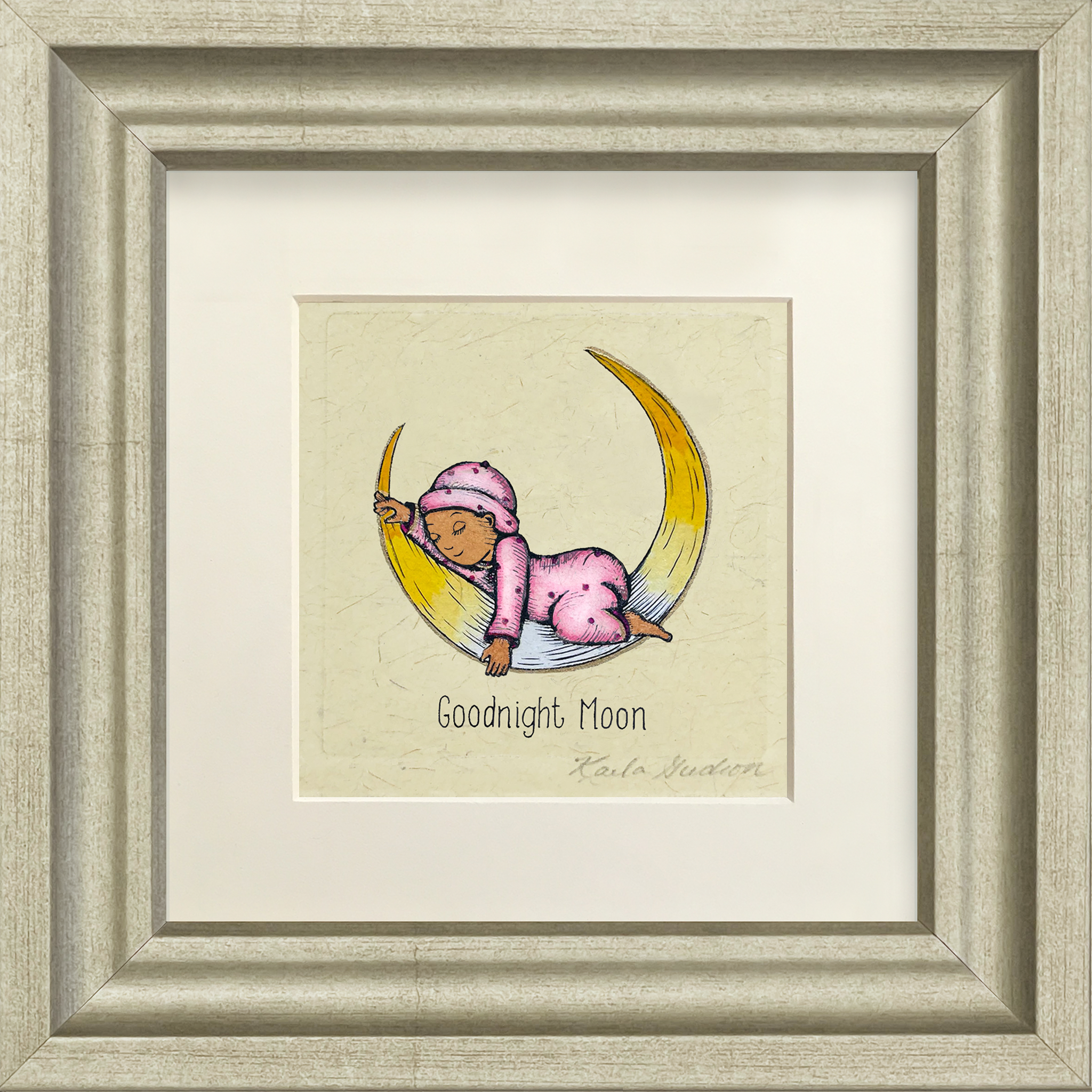 Goodnight Moon - Baby in Pink