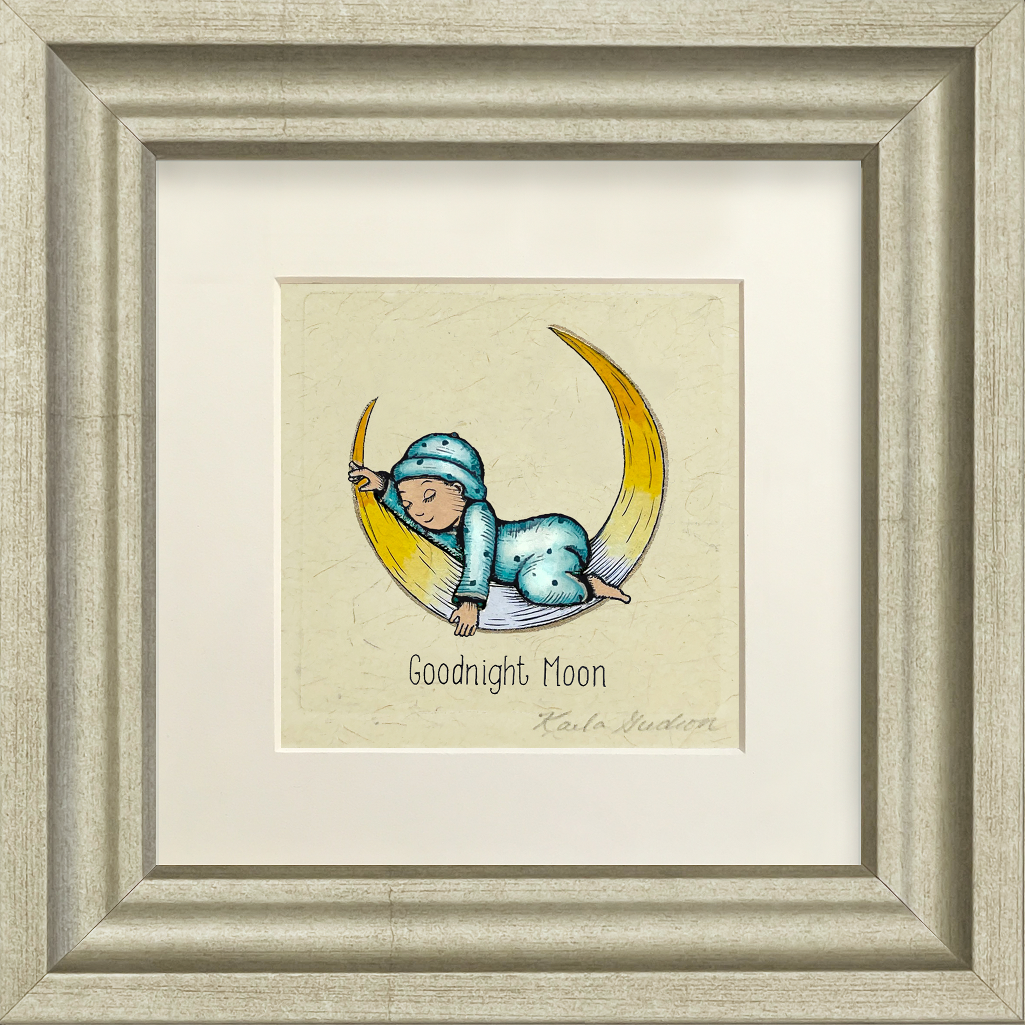 Goodnight Moon - Baby in Blue