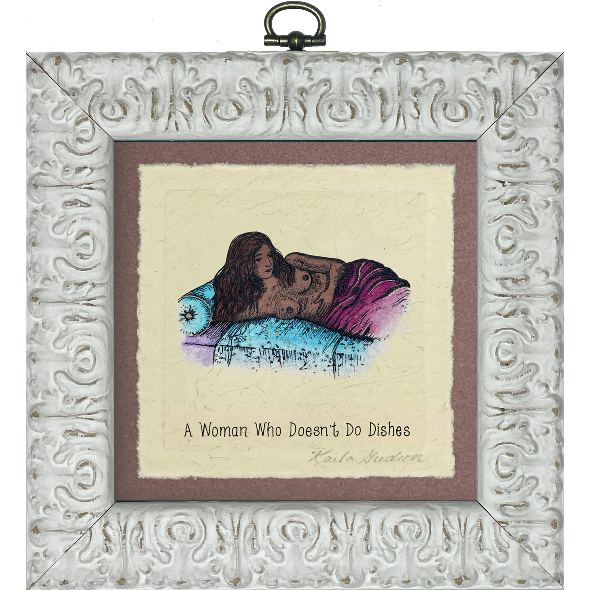 A Woman Who Doesn't Do Dishes