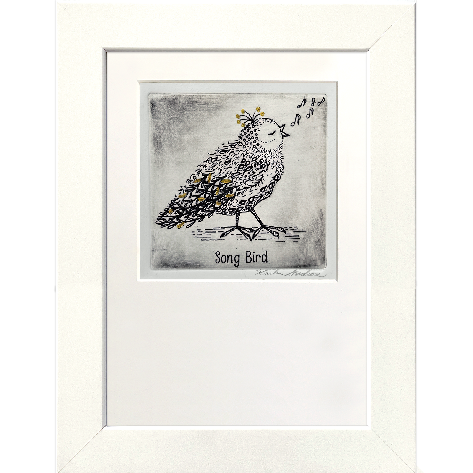 Song Bird (Black & White)