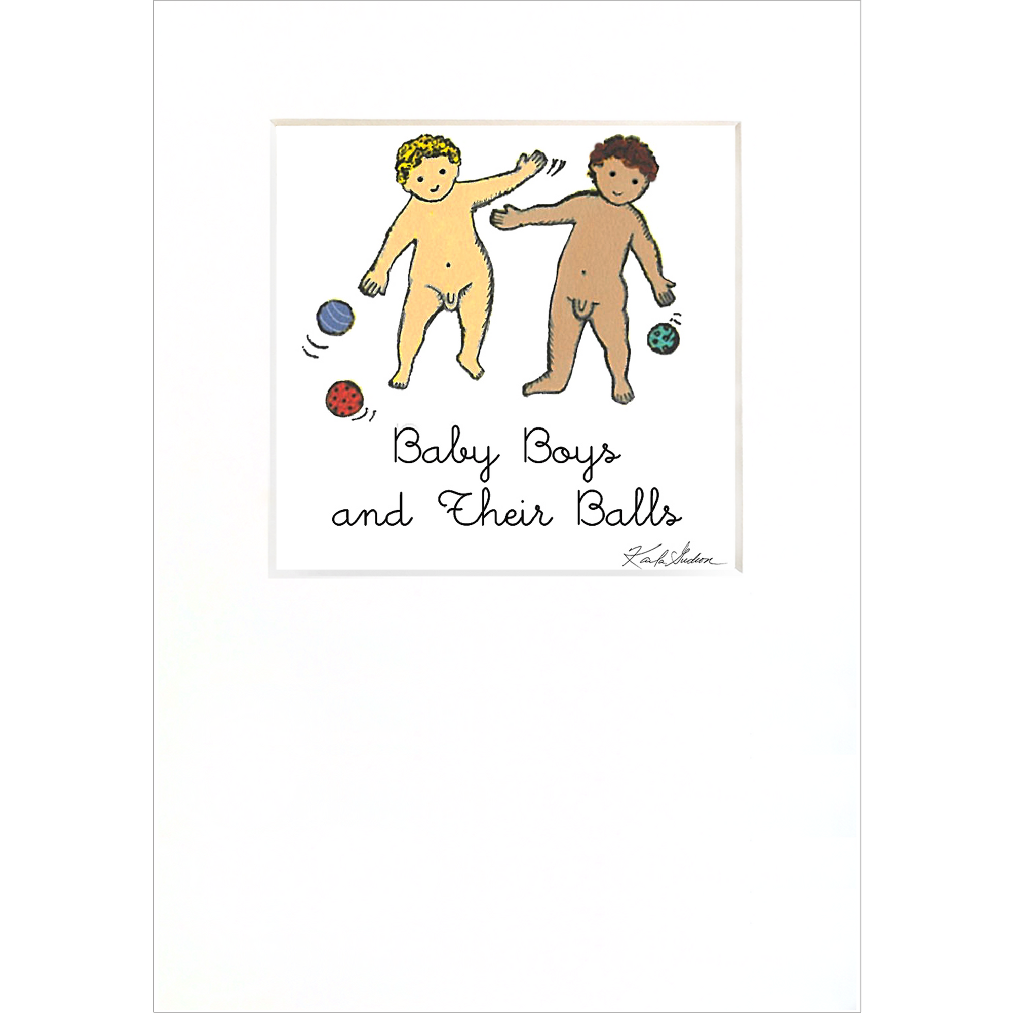 Baby Boys and Their Balls