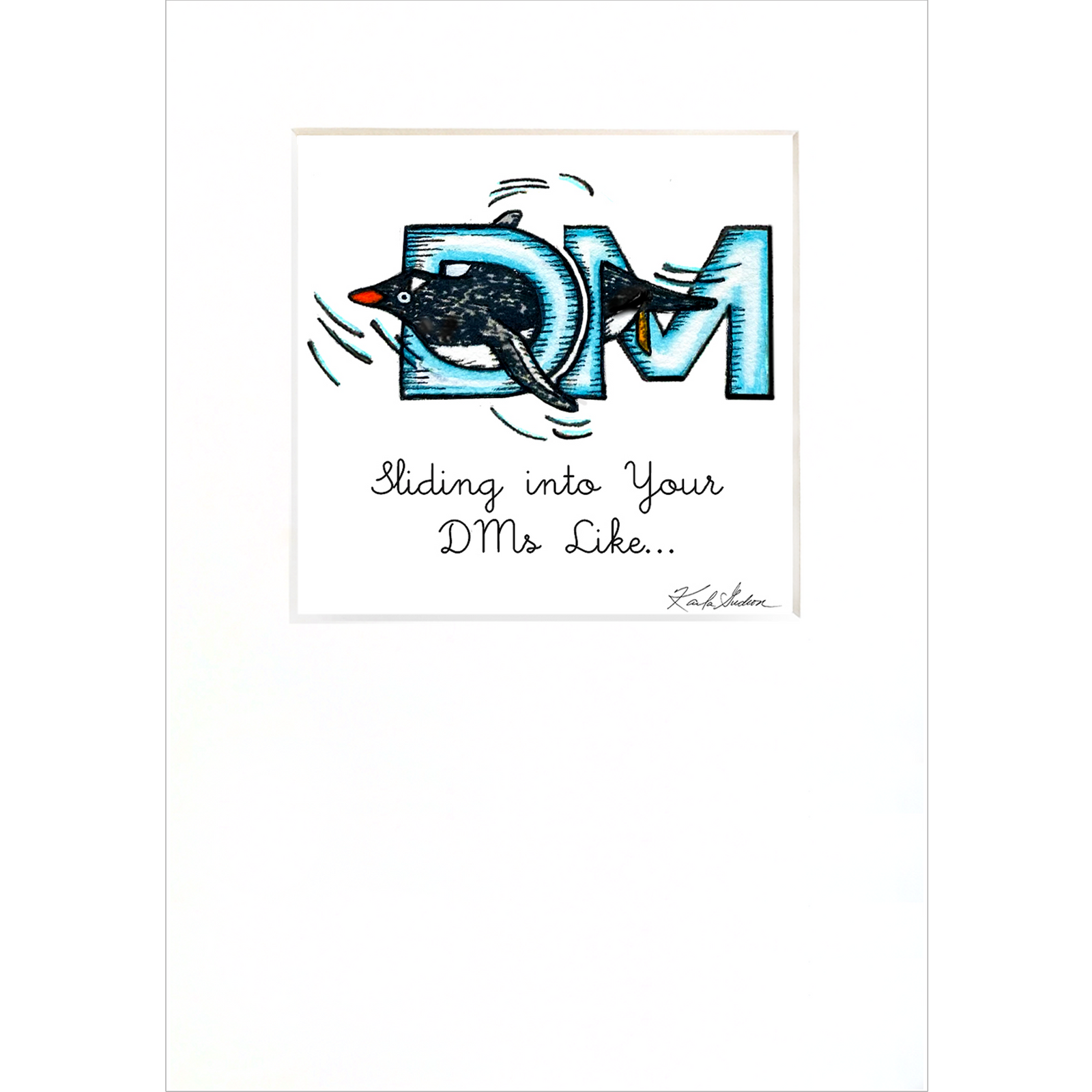 Sliding into Your DMs Like...