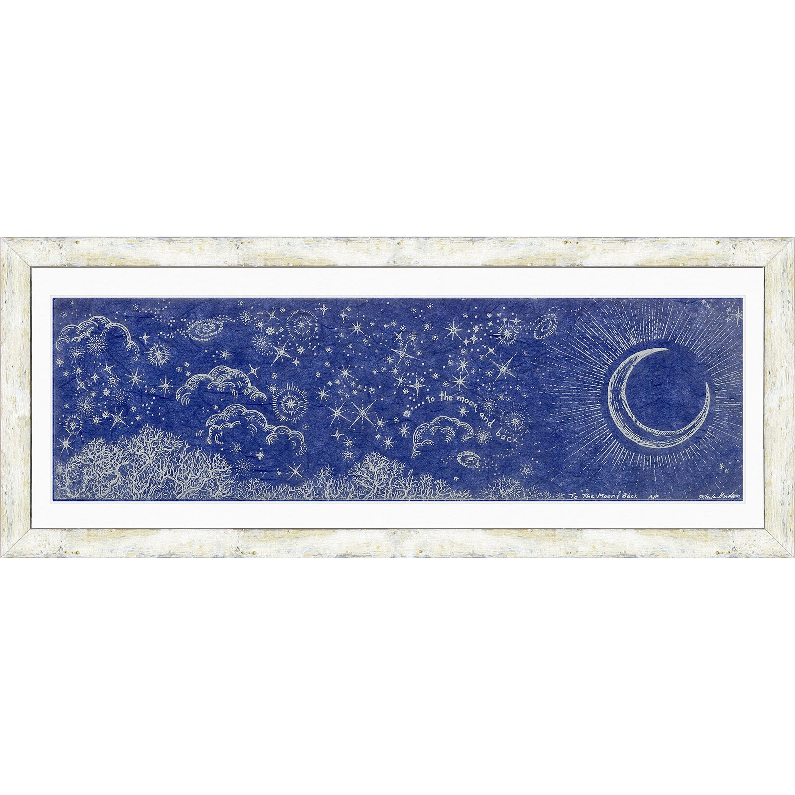 To the Moon and Back - Silver Illumination