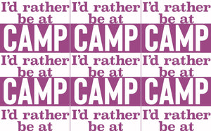 Camp - 3 Colors Available