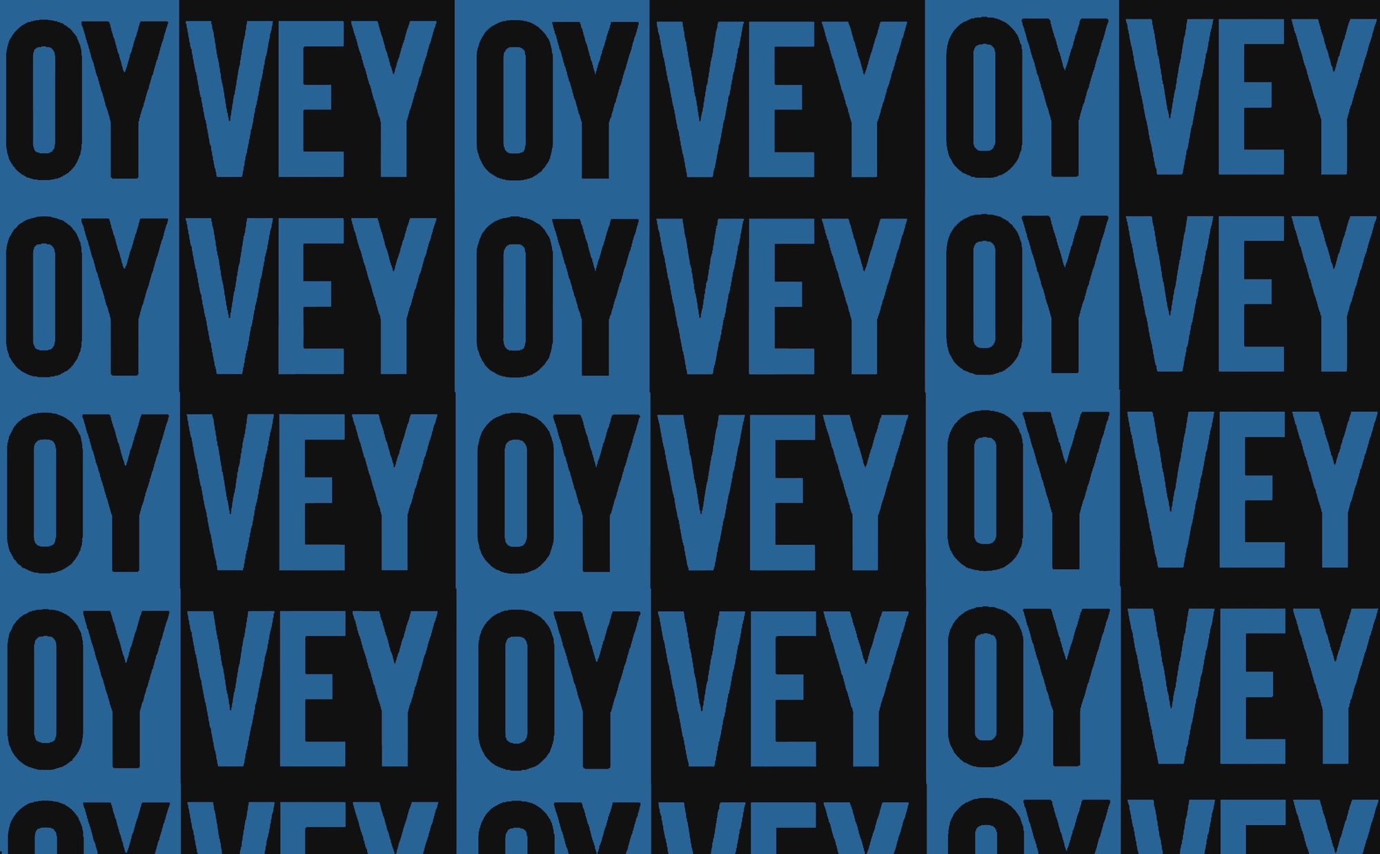 Oy Vey - Black & Blue