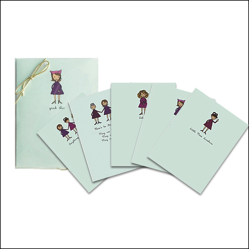 Naughty Feminist Card Set