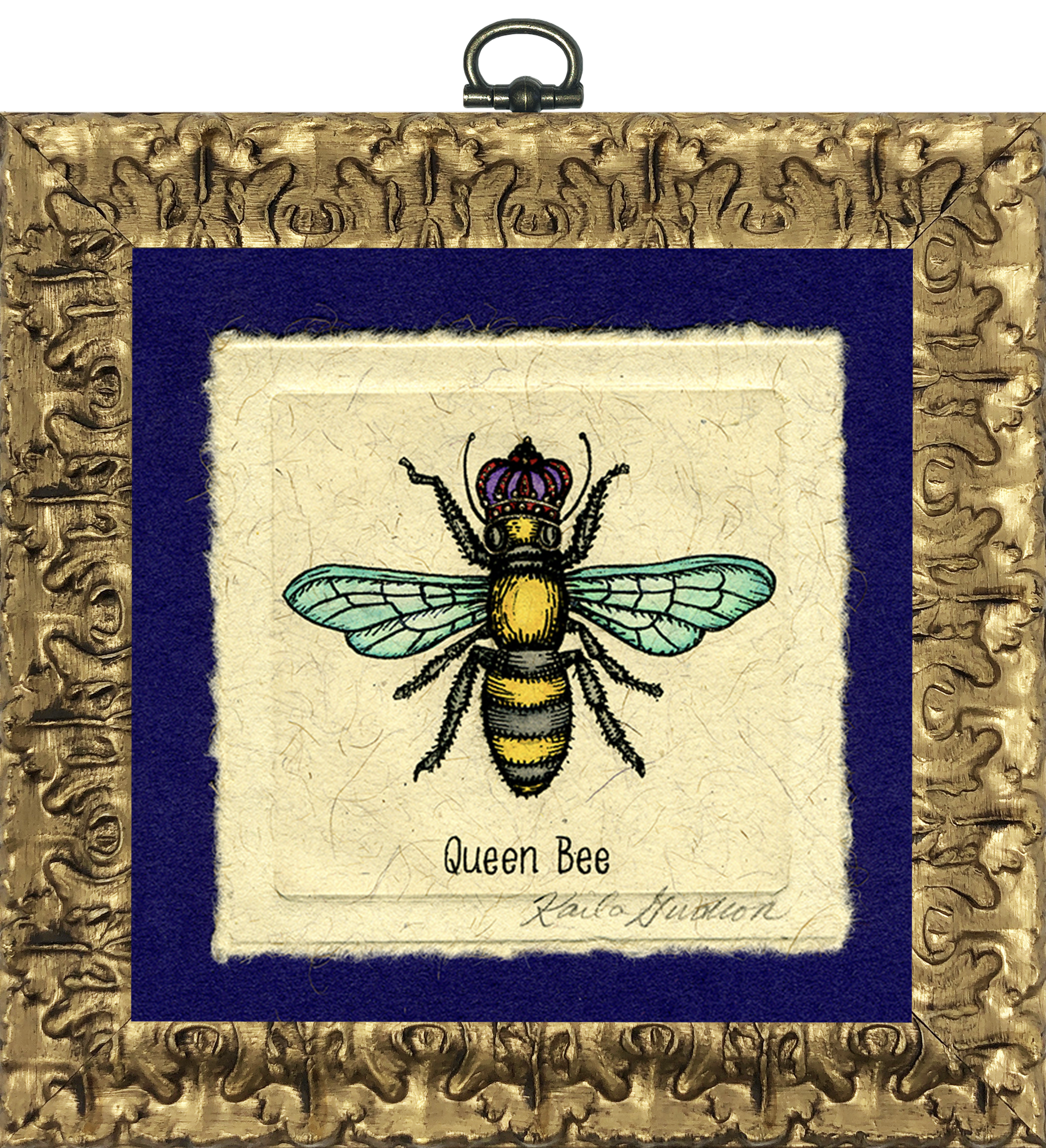 Queen bee, God Save The Queen, Bee Lover Gift, Beekeeper Gift Art Print by  JMG Outdoors