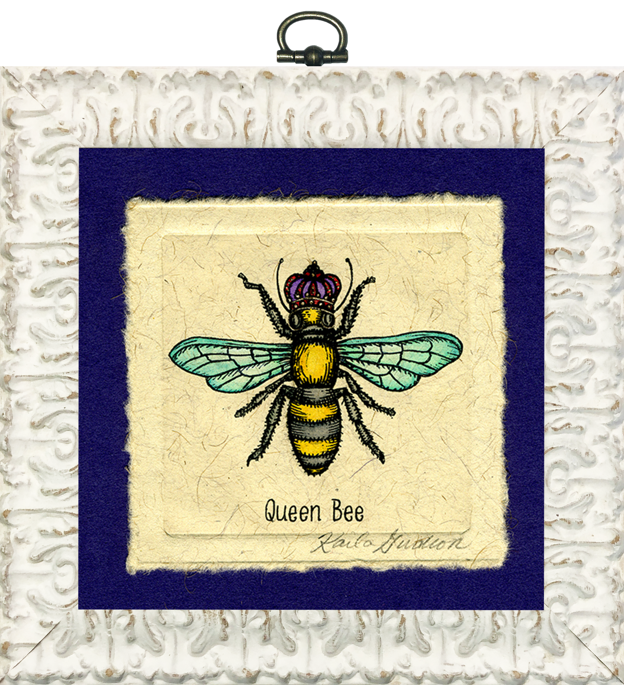 Queen bee, God Save The Queen, Bee Lover Gift, Beekeeper Gift Art Print by  JMG Outdoors