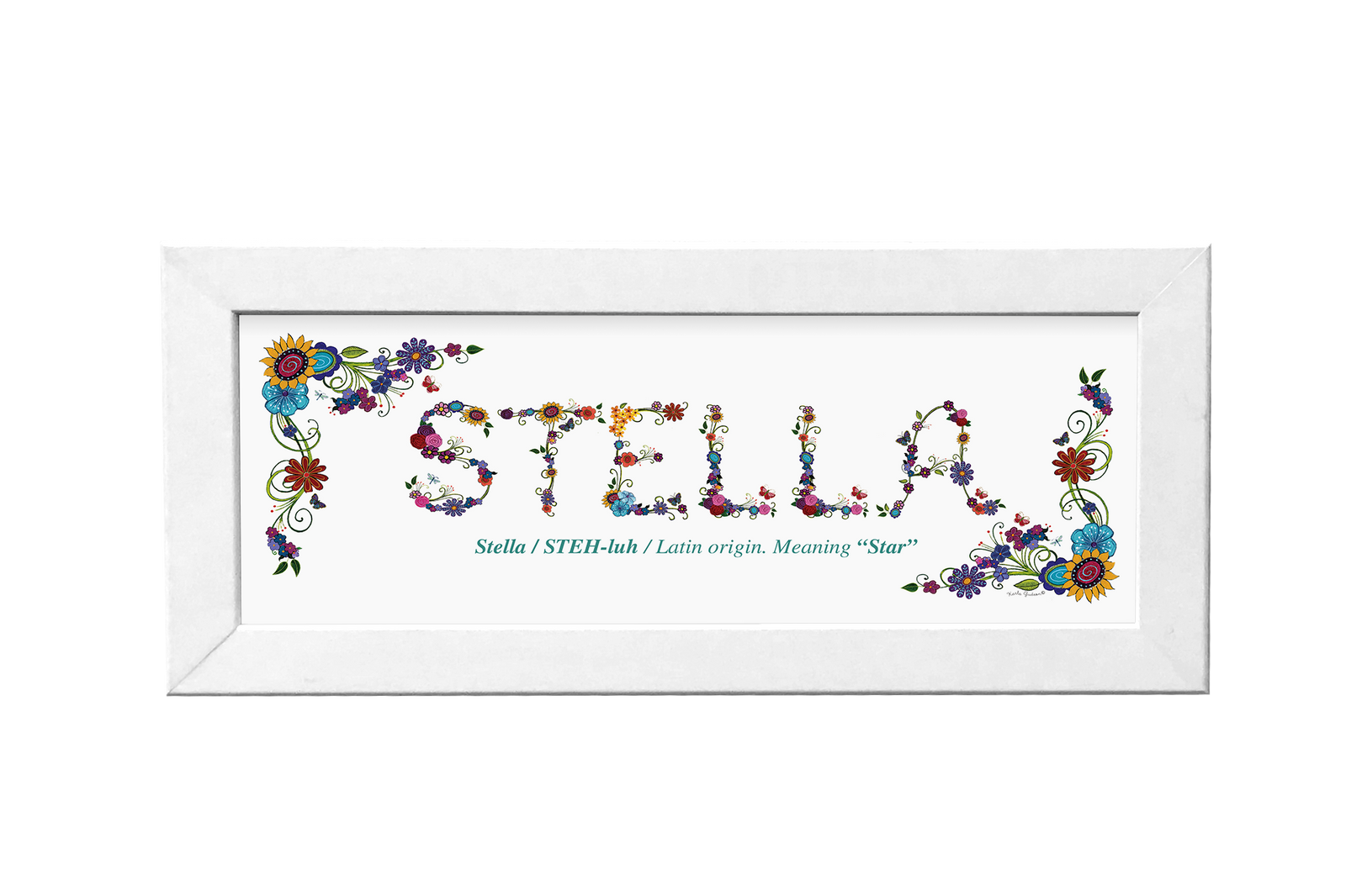 Personalized Name (Floral)