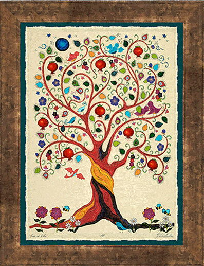 ポスター 30cm / TREE OF LIFE – BIRDS' WORDS